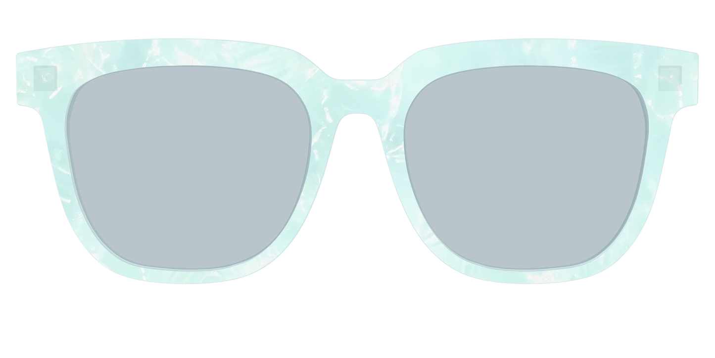 The Oceanic Pearl with Slate Blue Lens