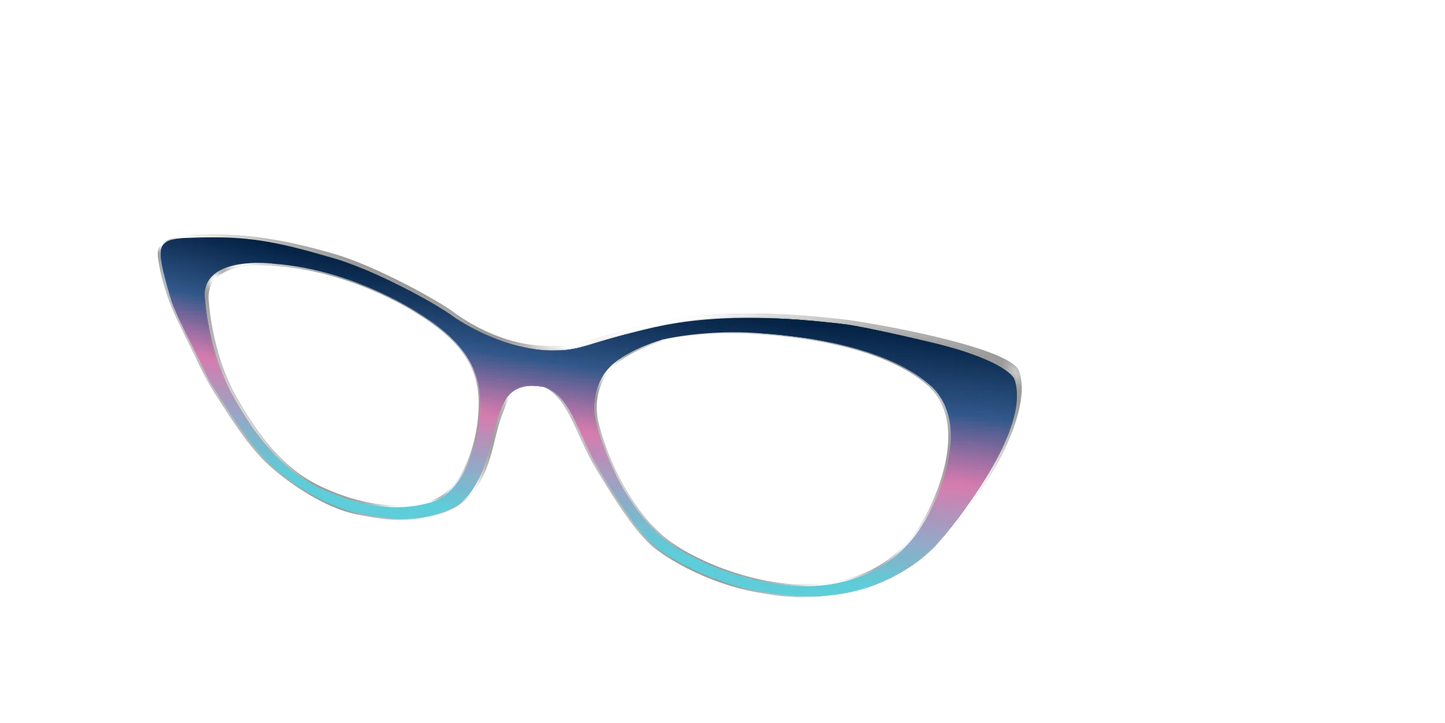 The Midnight to Aquamarine Gradient