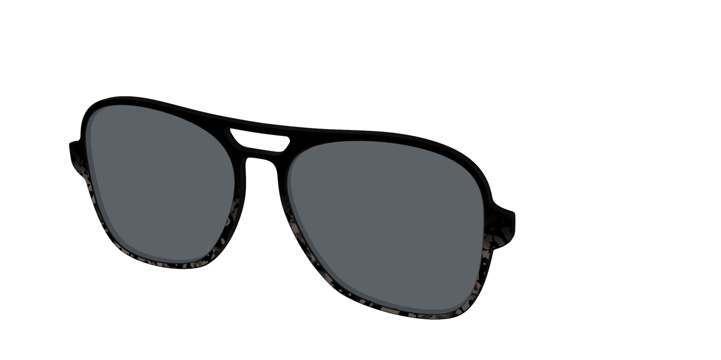 The Polarized Shaded Tortoise Sun Top