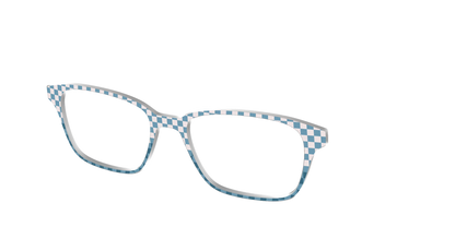 The Cerulean Check Split