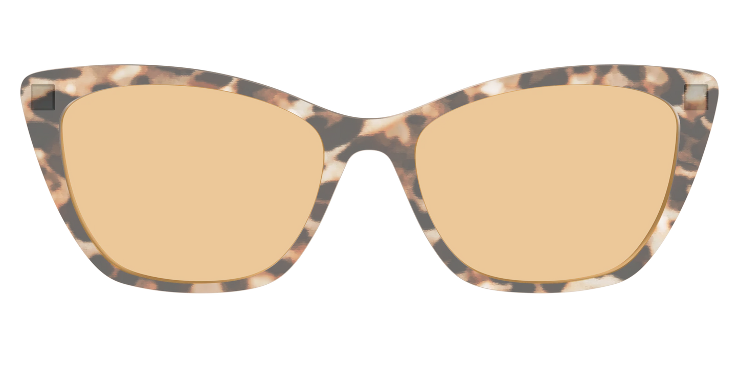 The Neutral Tort Crystal With Umber Brown Lens
