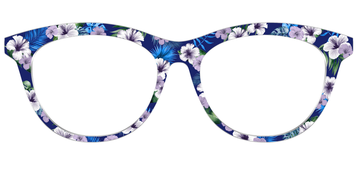 The Tropical Blue Blossoms