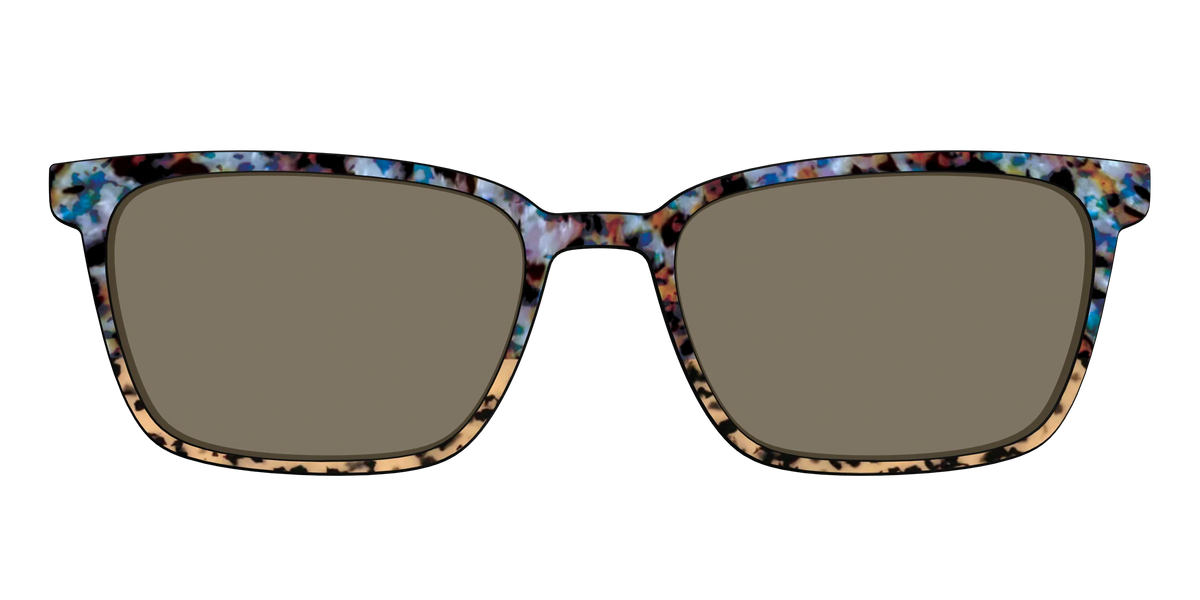 The Polarized Oasis Tortoise Split Sun Top