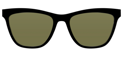 The Black with Green Racquet Sport Lens