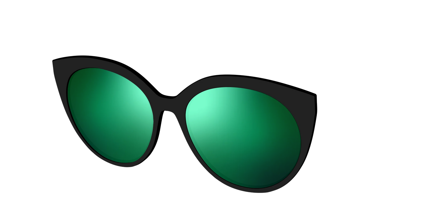 The Polarized Green Reflective Sun Top