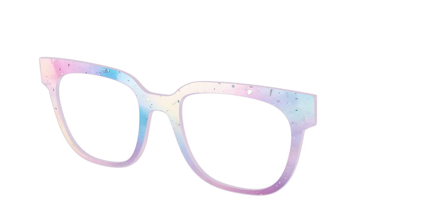 The Dreamy Pastel with Holographic Glitter