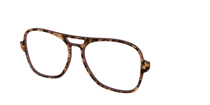 The Sandalwood Tortoise with Gold Foil