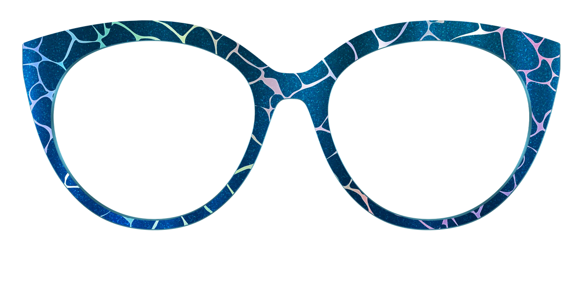 The Teal Shimmer Holographic Pool
