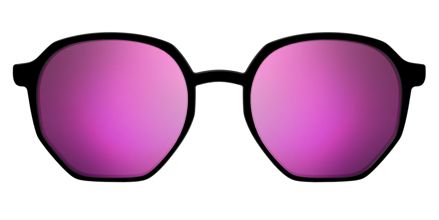 The Polarized Pink Reflective Sun Top