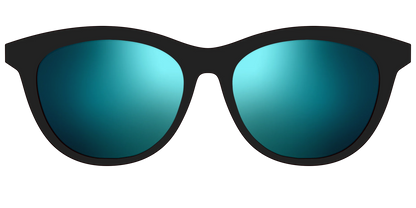 The Polarized Blue Reflective Sun Top