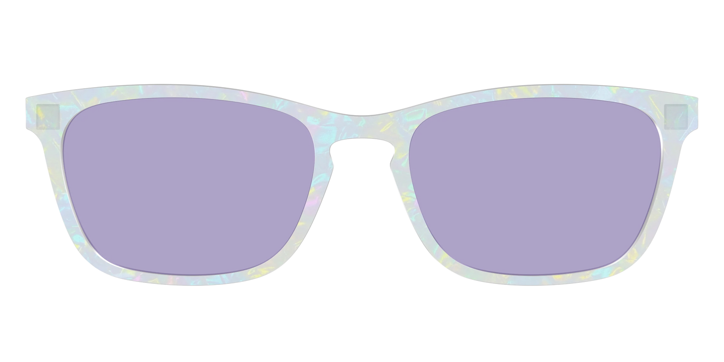 The Dazzling Opal with Celestial Purple Lens