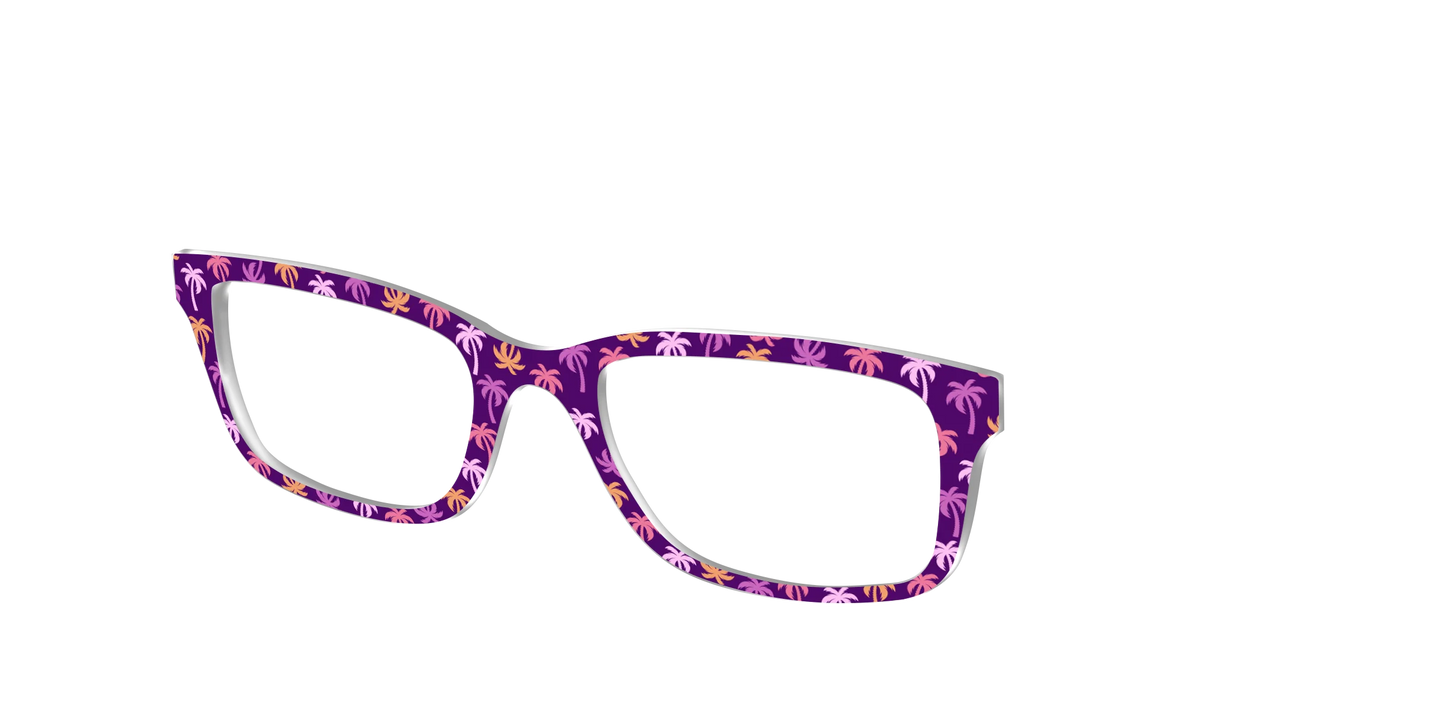 The Violet Palm Trees