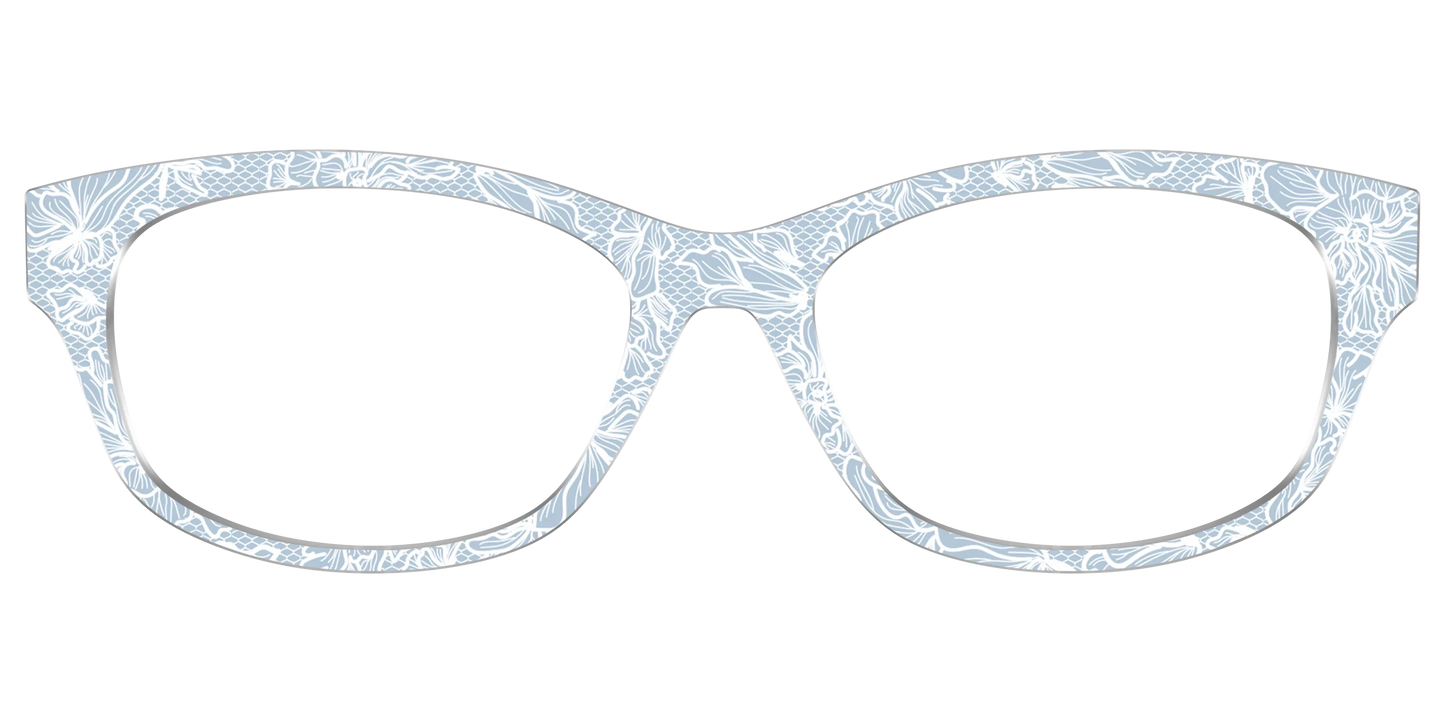 The Something Blue Floral Lace