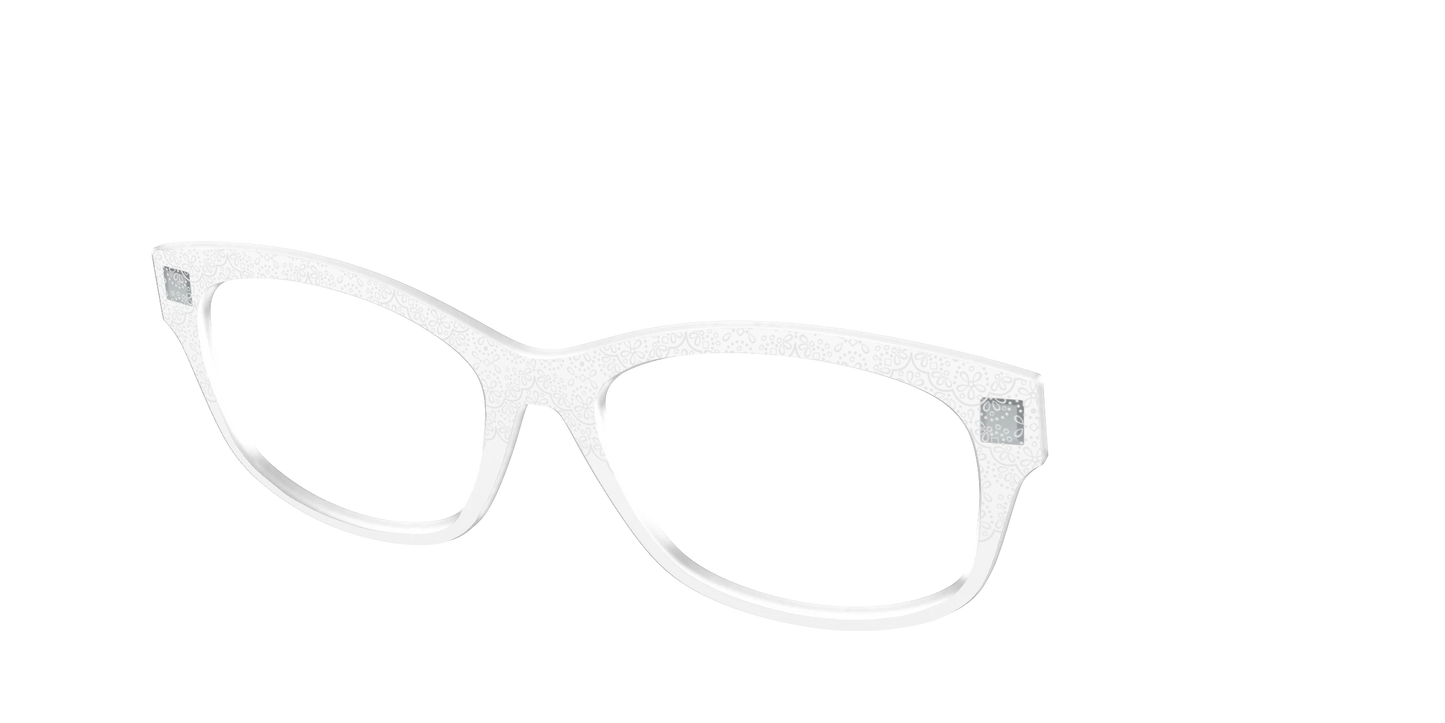 The White Eyelet Crystal