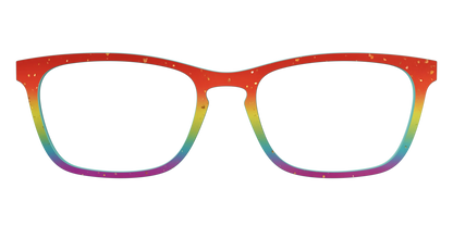 The Spectrum Gradient with Gold Flakes