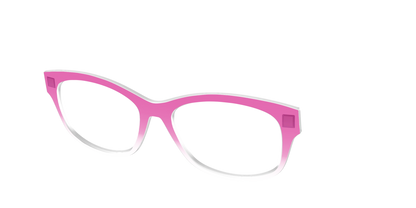 The Magenta Gradient Crystal