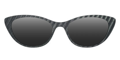 The Polarized Obsidian Stripe Sun Top