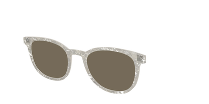 The Polarized White Quartz Pearl Sun Top