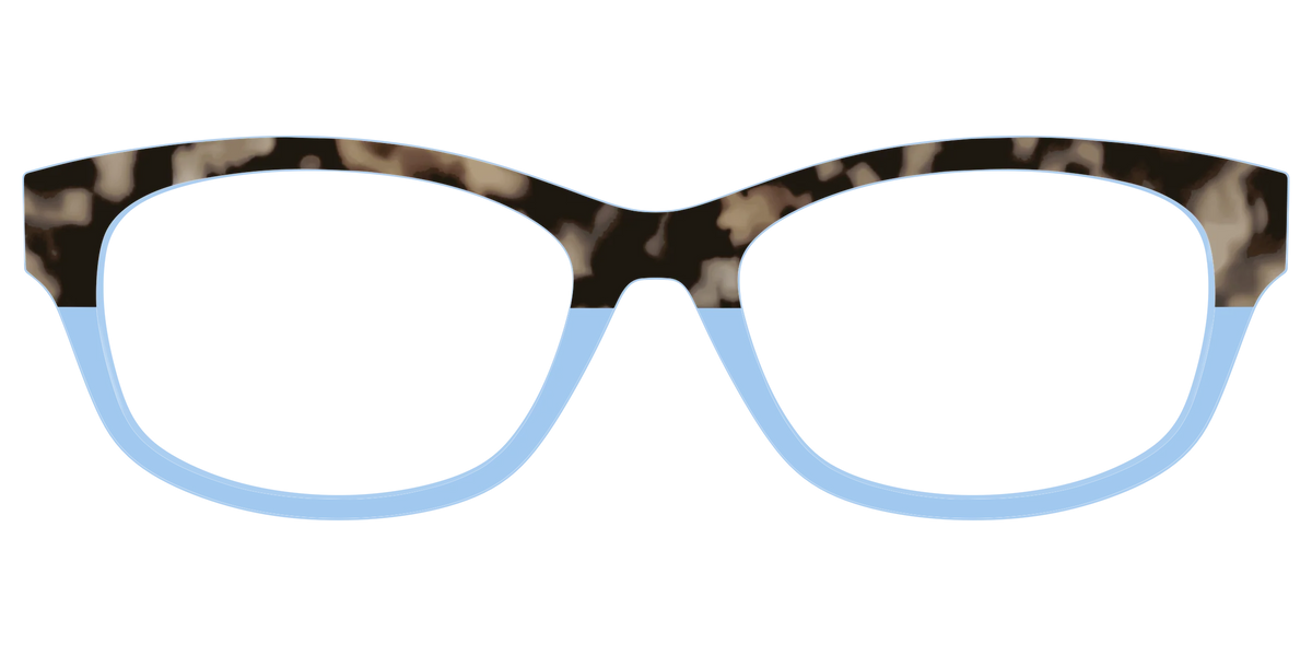 The Denim Tortoise Crystal Split