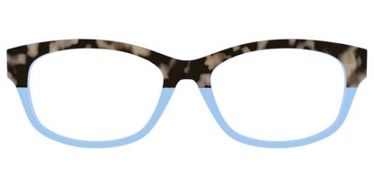 The Denim Tortoise Crystal Split