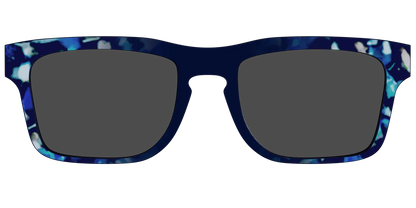 The Polarized Indigo Tortoise Sun Top