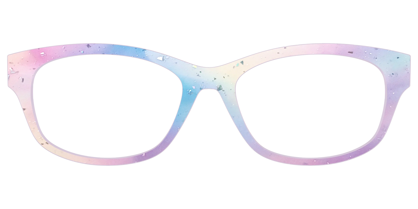 The Dreamy Pastel with Holographic Glitter