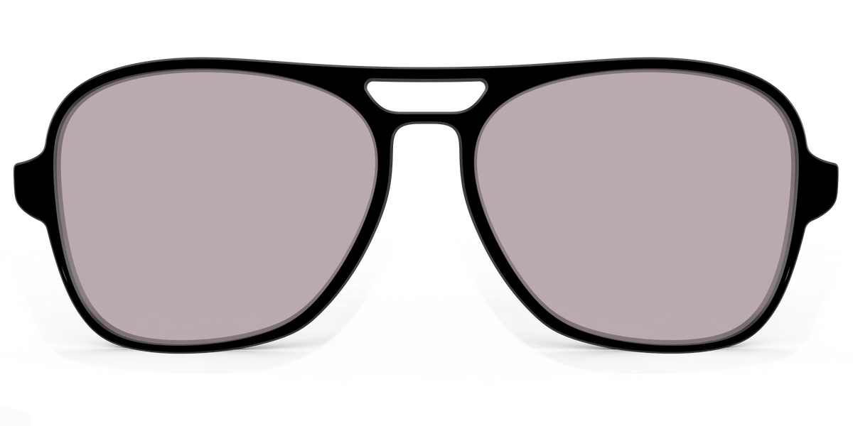 The Black with Gray Gaming Lens