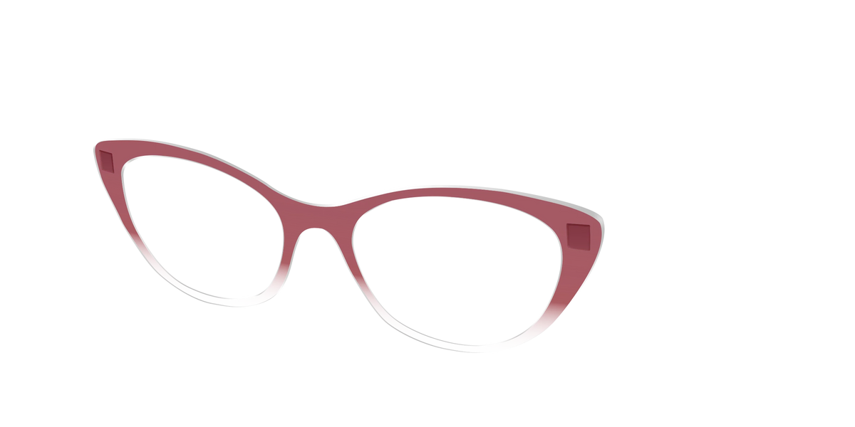 The Burgundy Gradient Crystal