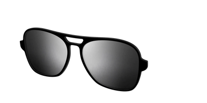 The Polarized Silver Reflective Sun Top