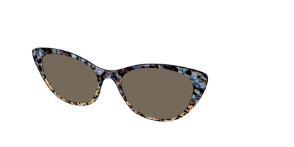 The Polarized Oasis Tortoise Split Sun Top