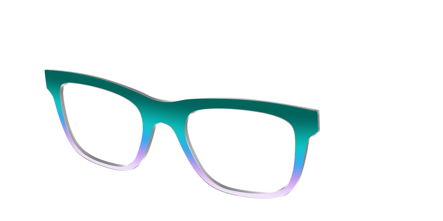 The Emerald to Lilac Gradient