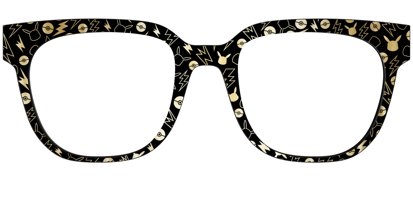 The Pikachu with Gold Foil