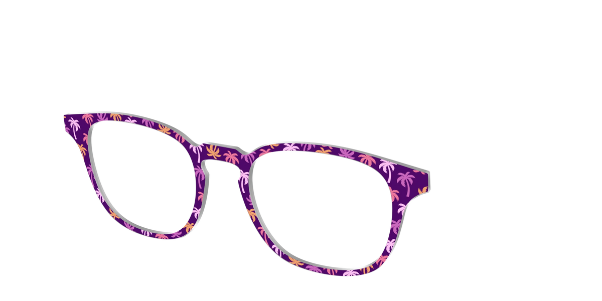 The Violet Palm Trees