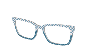 The Cerulean Check Split