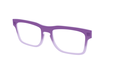 The Plum to Lilac Gradient Crystal