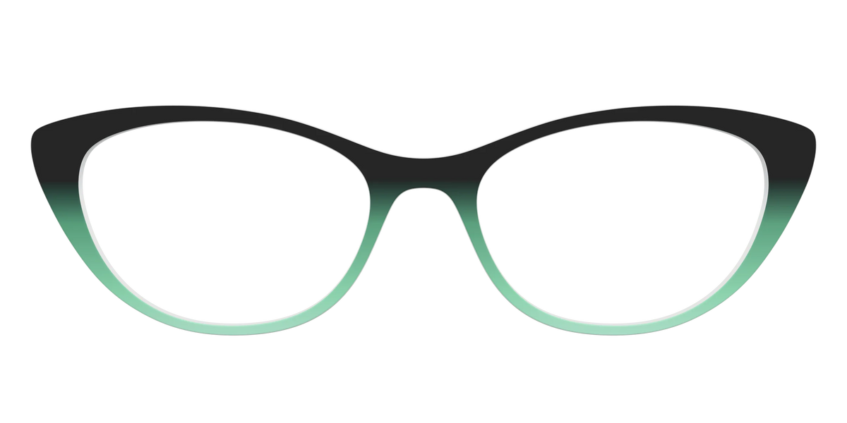 The Black to Spearmint Gradient