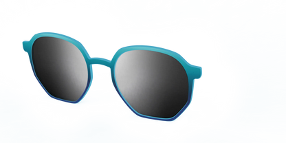 The Polarized Ocean Blue Sun Top