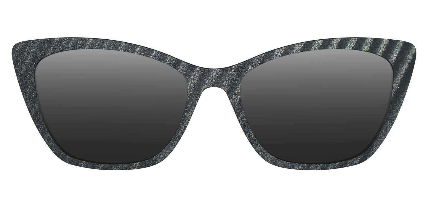 The Polarized Obsidian Stripe Sun Top
