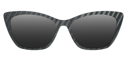 The Polarized Obsidian Stripe Sun Top