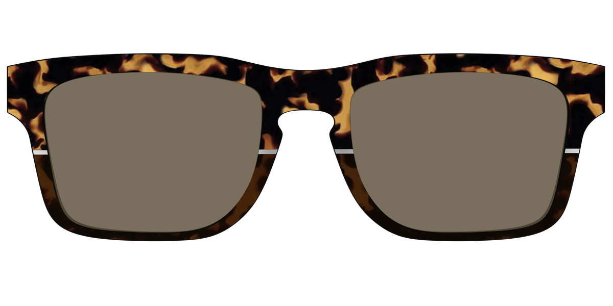 The Polarized Chic Tortoise Split Sun Top
