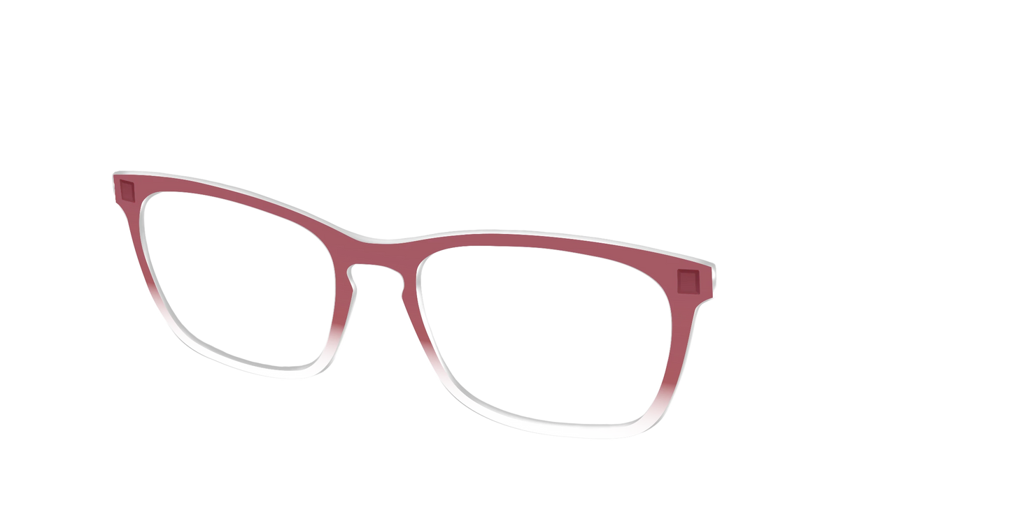 The Burgundy Gradient Crystal