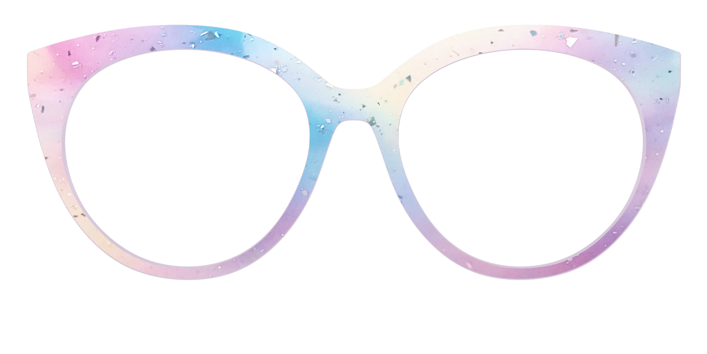 The Dreamy Pastel with Holographic Glitter