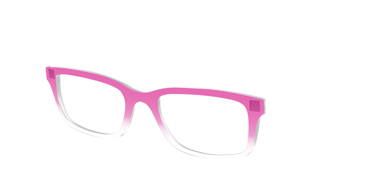 The Magenta Gradient Crystal