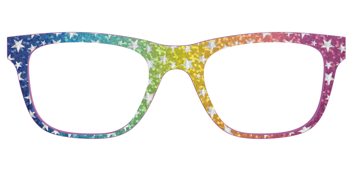 The Iridescent Rainbow Stars