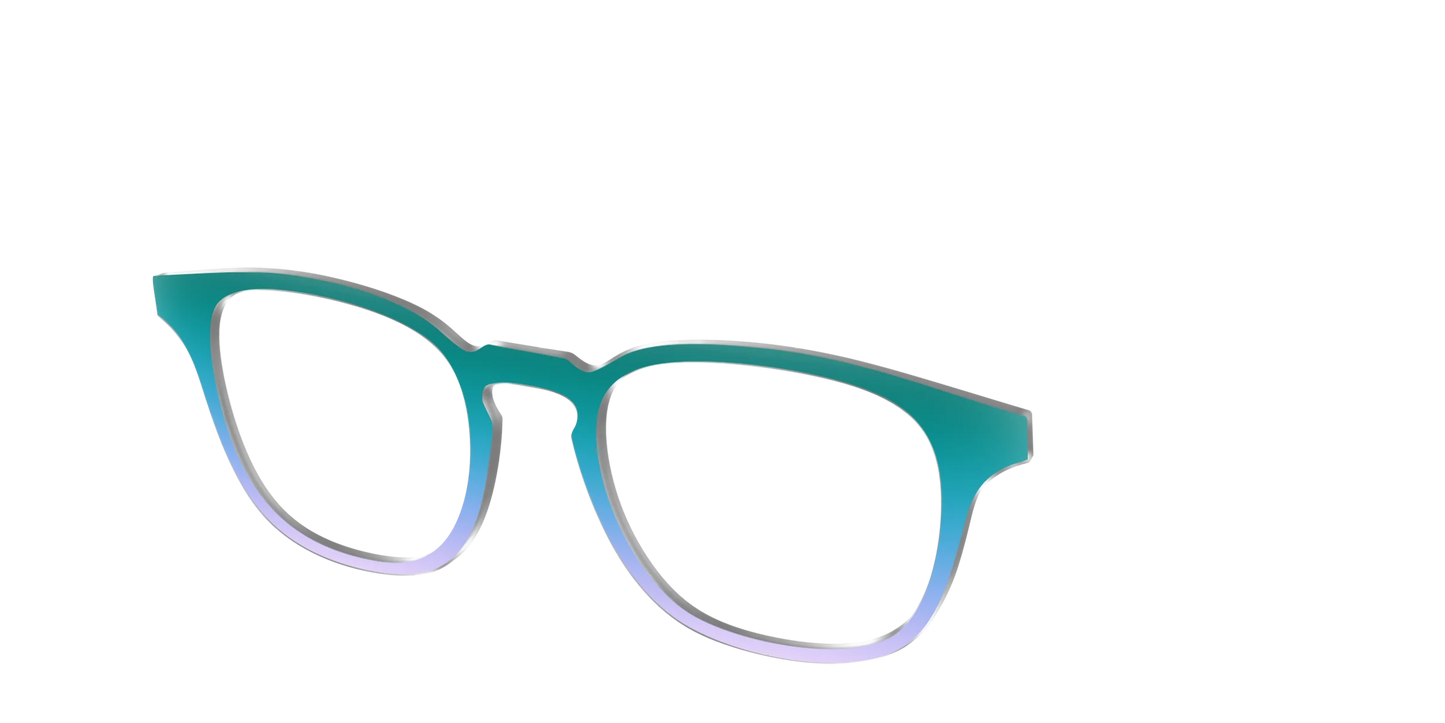 The Emerald to Lilac Gradient