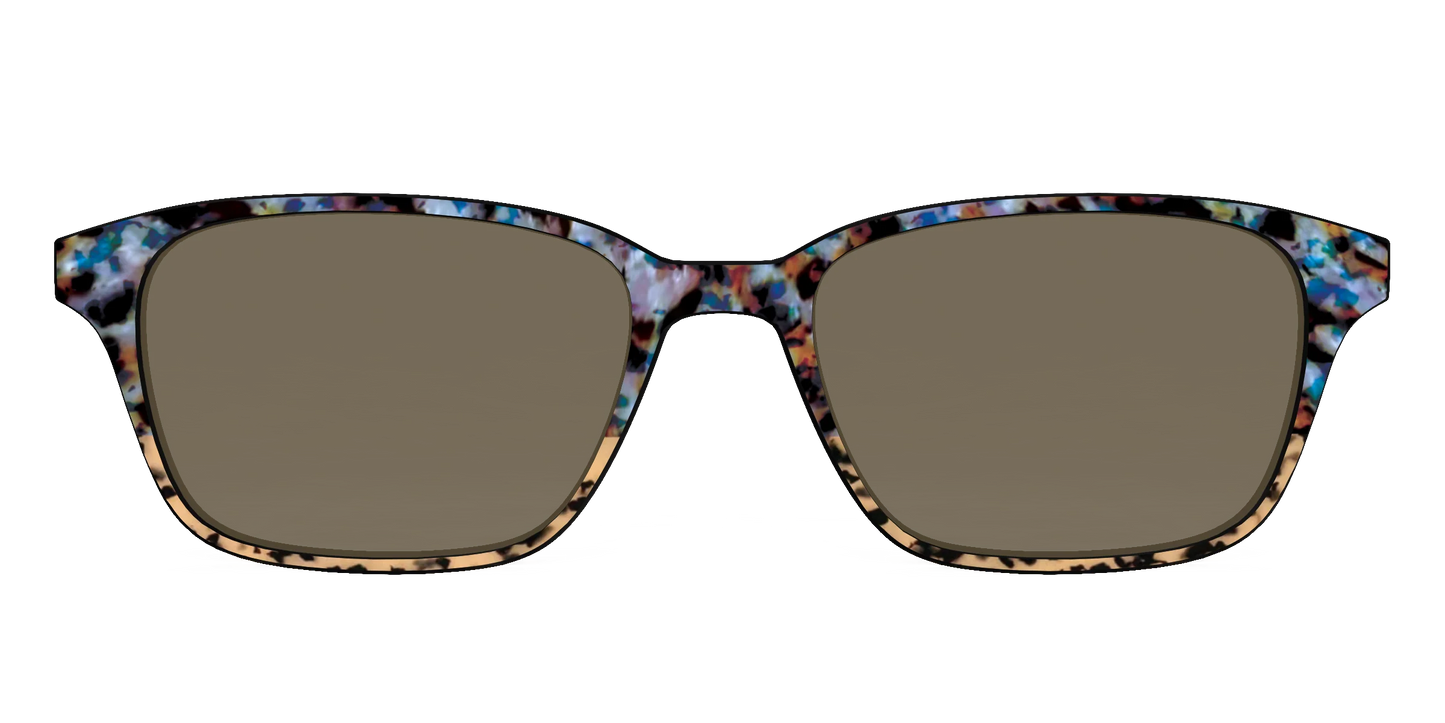 The Polarized Oasis Tortoise Split Sun Top