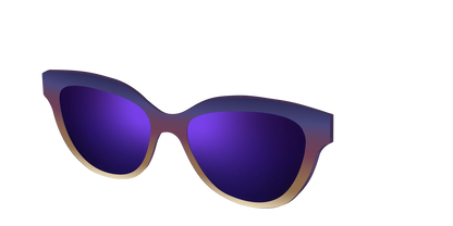The Polarized Dusk to Dawn Gradient Sun Top