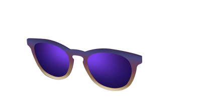 The Polarized Dusk to Dawn Gradient Sun Top