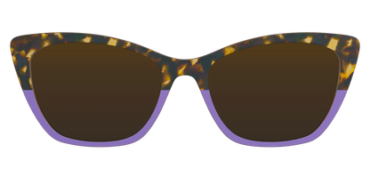 The Polarized Lavender Tortoise Split Sun Top