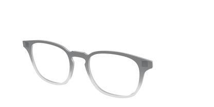 The Charcoal to Light Gray Gradient Crystal